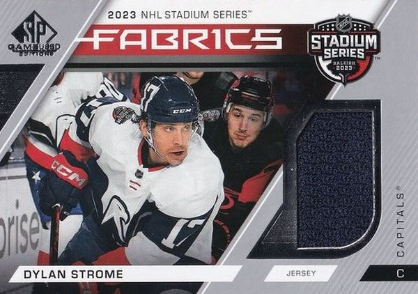 jersey karta DYLAN STROME 23-24 SPGU Stadium Series Fabrics číslo STS-13